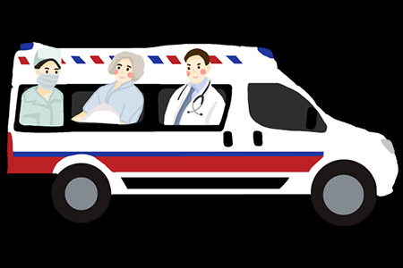 惠州私人救护车租用救护接送，哔吥救护顺利完成惠州惠城救护车救护接送任务。